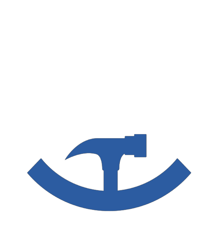 Macoby Creek Contracting White Logo